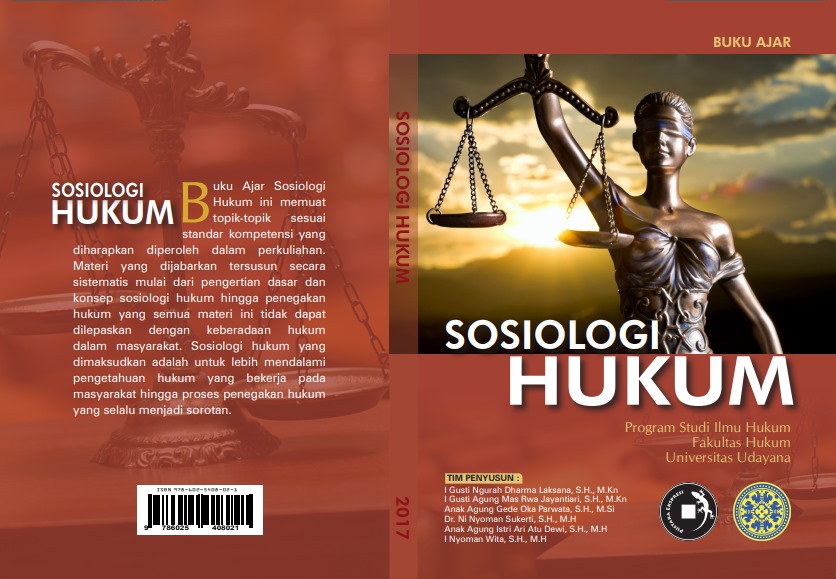 BUKU AJAR SOSIOLOGI HUKUM